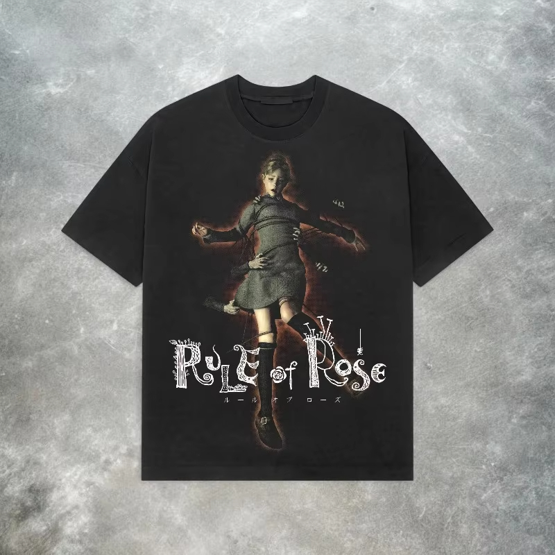 Vintage Fashion Game - Rule of Rose Tee Y2K Vintage