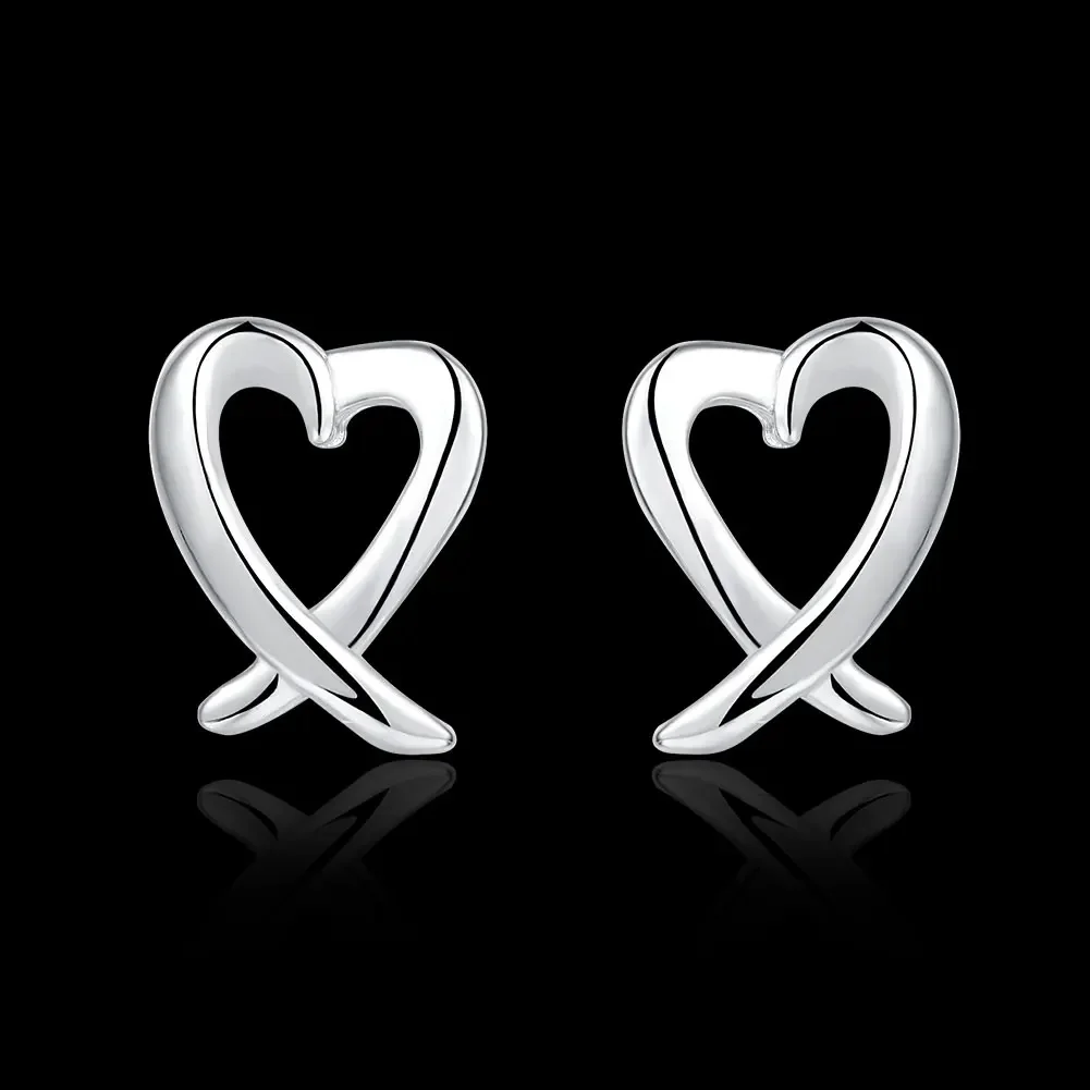 Charm 925 Sterling Silver Earr - Vintage Fashion Center 评论和价格