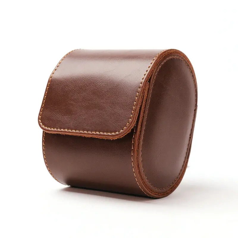 Single Watch Roll Travel Case  - Vintage Fashion Tags 评论和价格