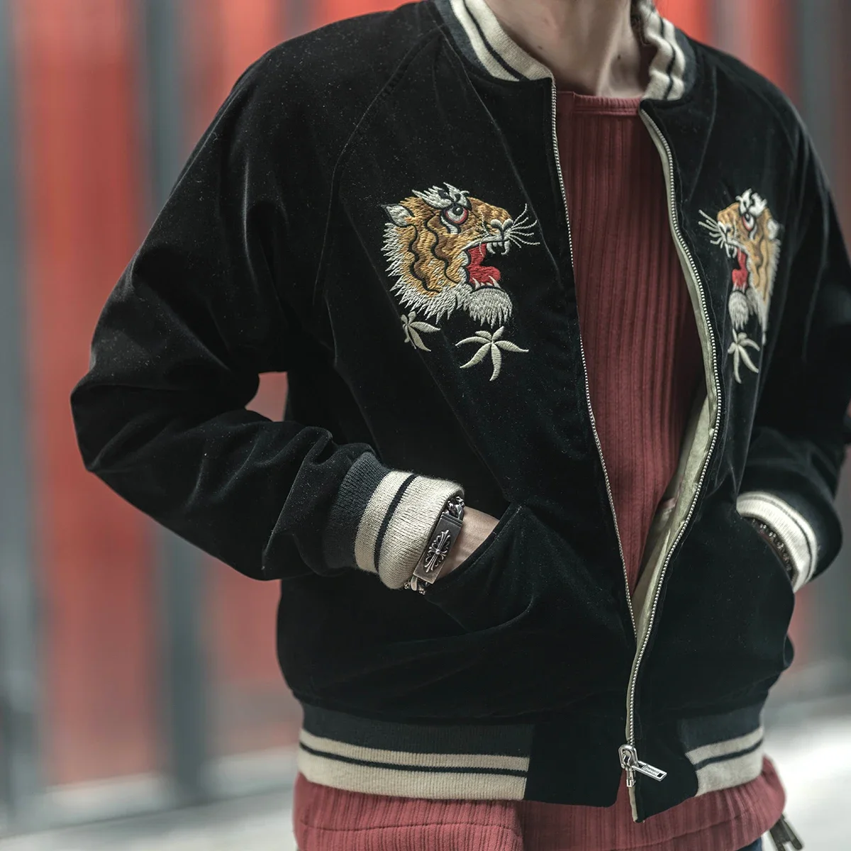Non Stock Suka Reversible Souv - Varsity Jacket Wool 评论和价格