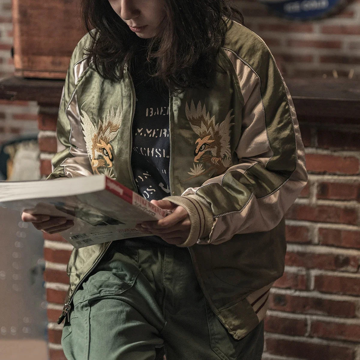 Non Stock Suka Reversible Souv - Varsity Jacket Wool 评论和价格