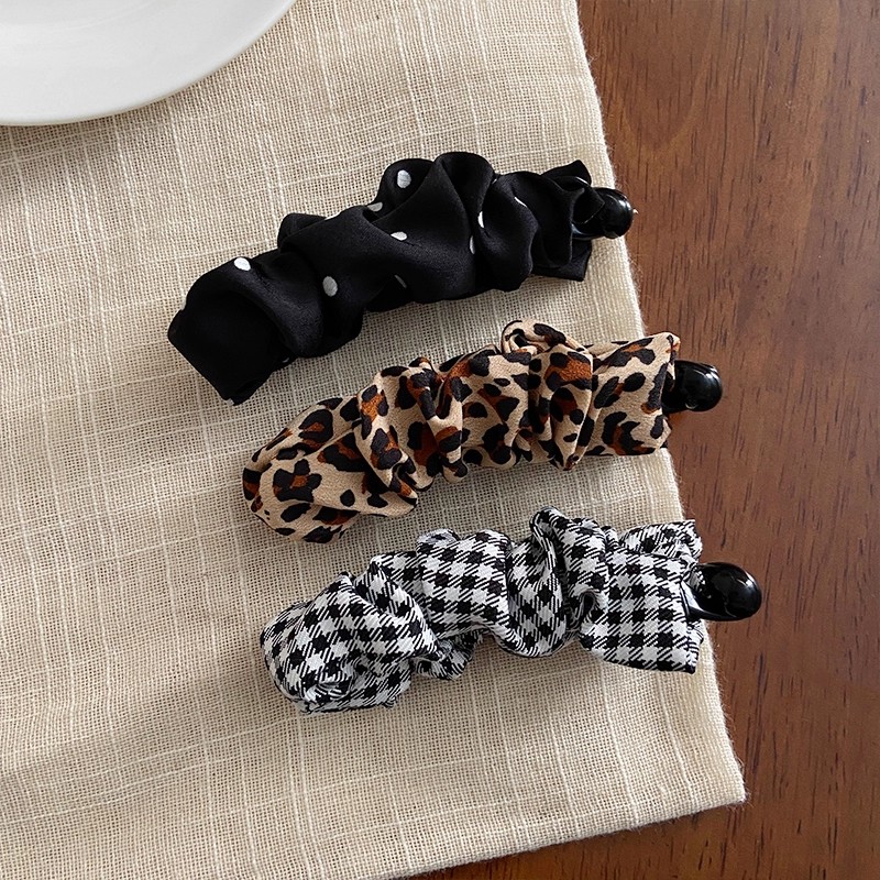 Vintage Leopard Print Dot Plai - Vintage Fashion Ornaments 评论和价格