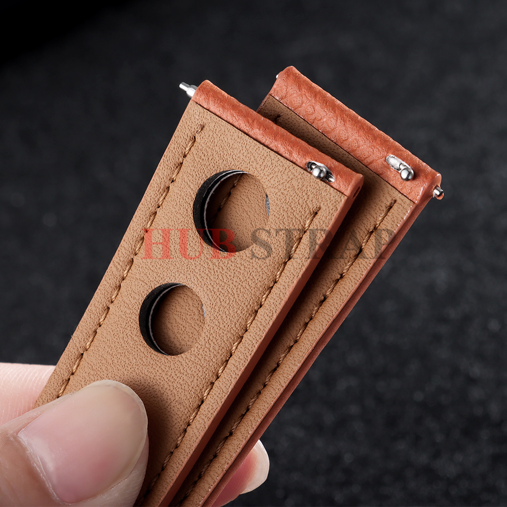 20mm 22mm Cowhide WatchStrap B - Vintage Fashion Tags 评论和价格