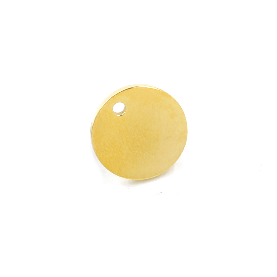 50pcs 8-30mm Gold Color Mirror - Vintage Fashion Tags 评论和价格