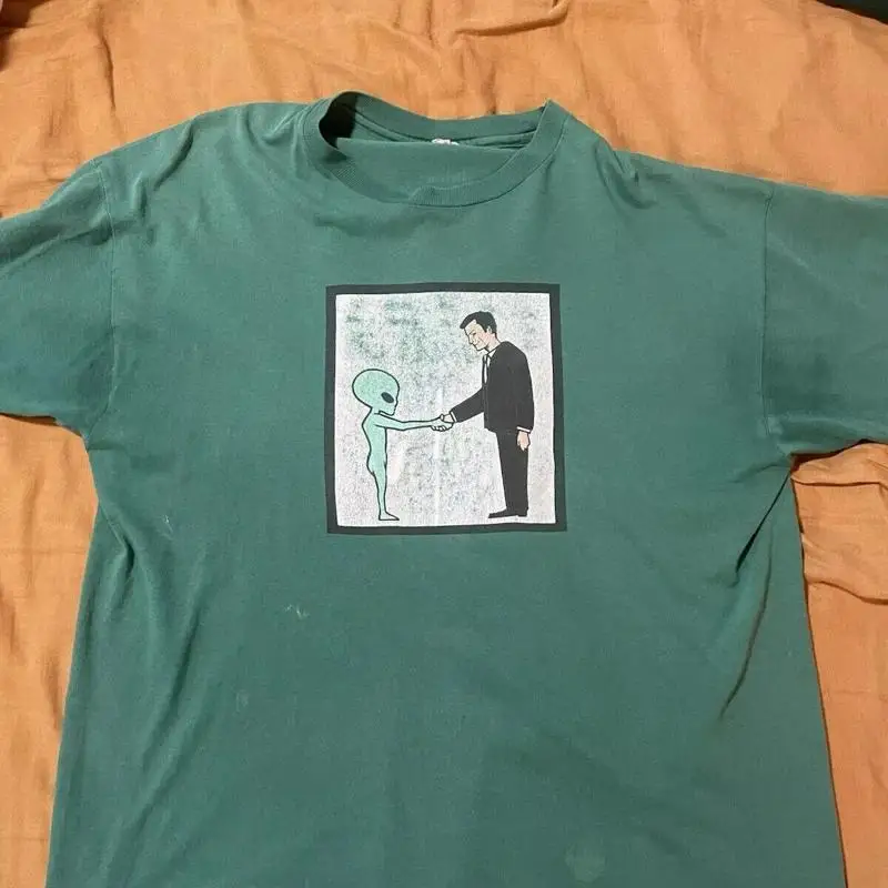 90s Helmet Band T Shirt Alien  - Band Tee Faded 90S 评论和价格