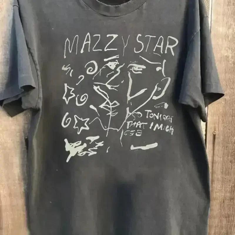 VTG 90s Reprint Mazzy Star ban - Band Tee Faded 90S 评论和价格