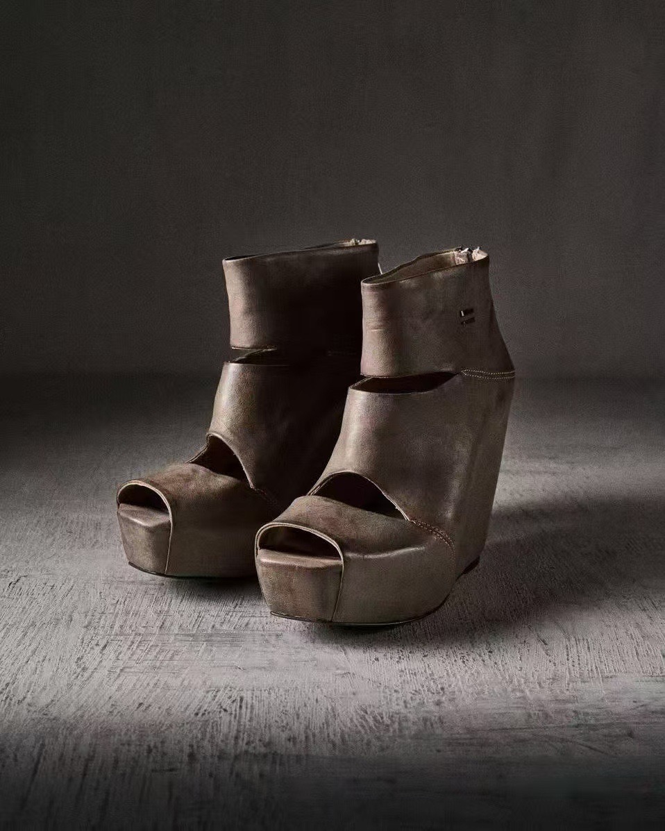 Summer New Women's Vintage Gre - Vintage Fashion Boots 评论和价格