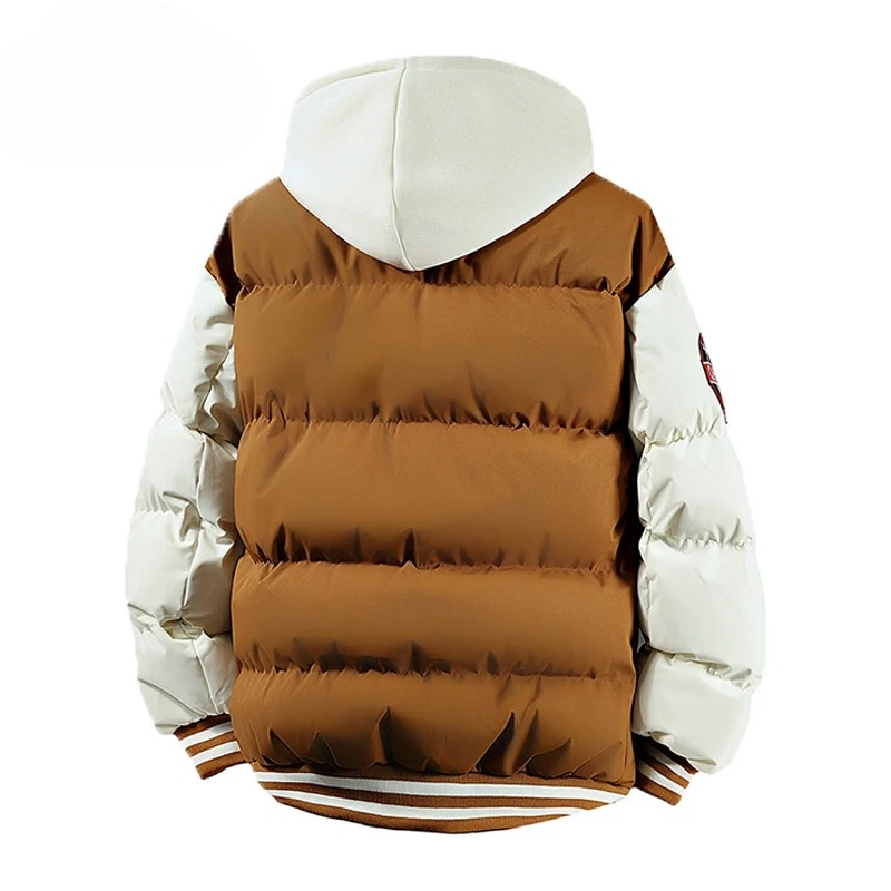 Plus 6XL Winter Men Outdoor Wi - Varsity Jacket Wool 评论和价格