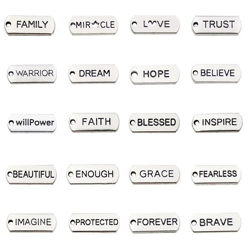 20PCS Mix Vintage Alloy Tags I - Vintage Fashion Tags 评论和价格