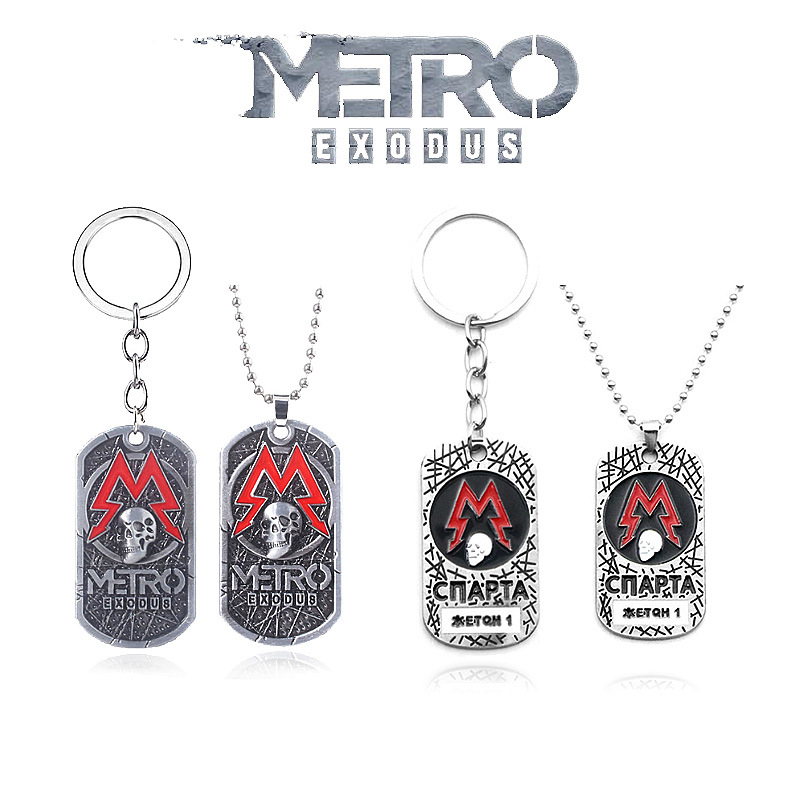 Game Metro Exodus 2033 Keychai - Vintage Fashion Tags 评论和价格