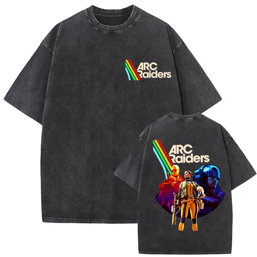 100% Cotton Arc Raiders T-shir - Vintage Fashion Game 评论和价格