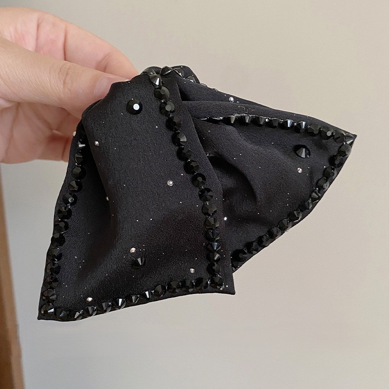 Elegant Large Rhinestones Bow  - Vintage Fashion Ornaments 评论和价格
