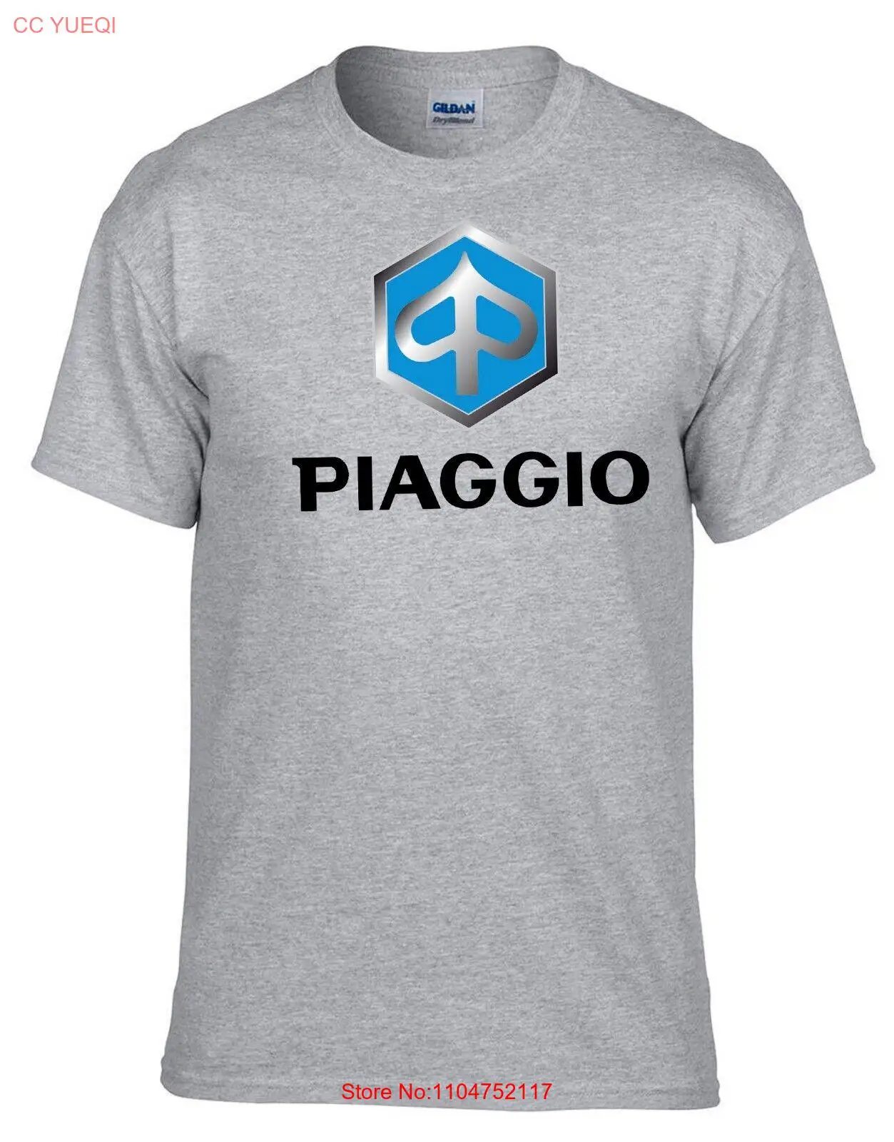 Piaggio Scooter Grey T Shirt 5 - Vintage Flannel Shirt 评论和价格