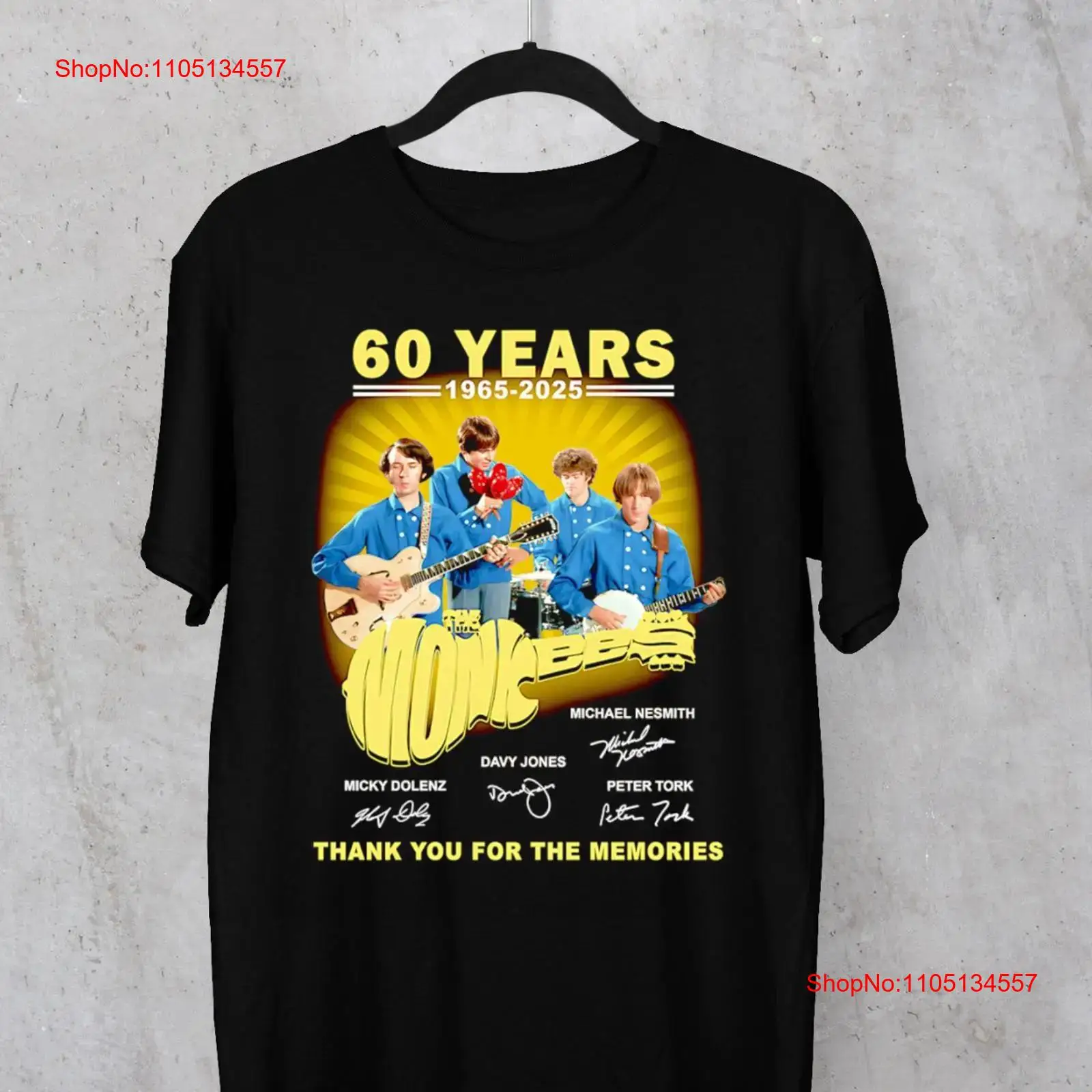 HOT NEW The Monkees band 60th  - Vintage Flannel Shirt 评论和价格
