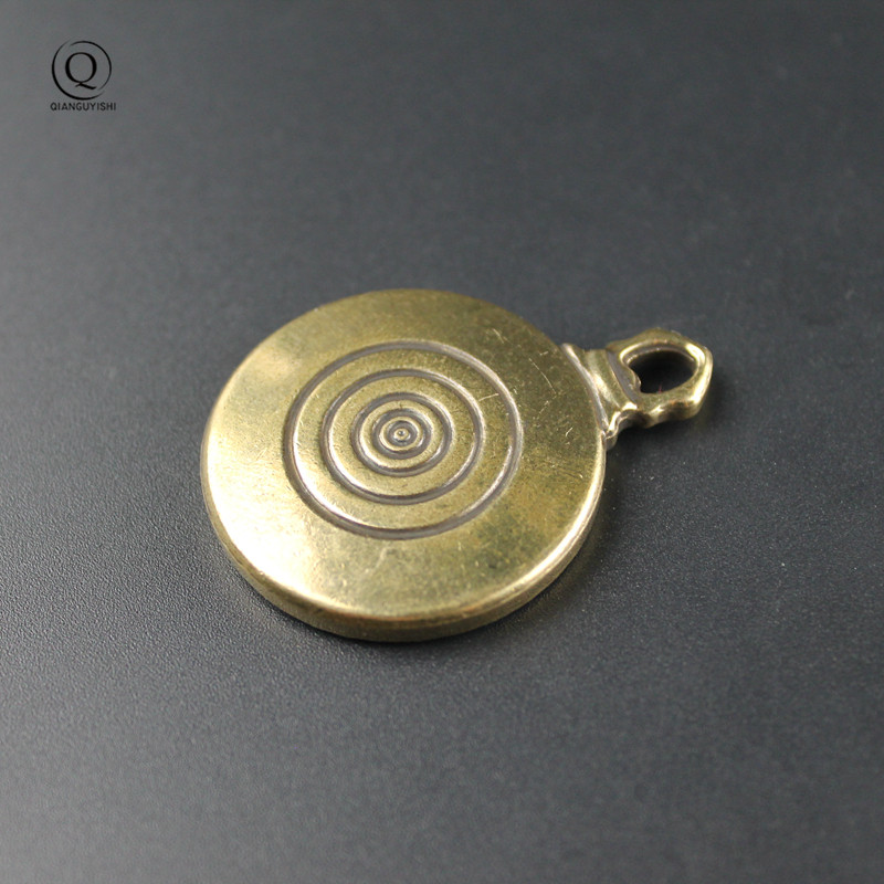 Vintage Brass Buddhist Tantra  - Vintage Fashion Tags 评论和价格