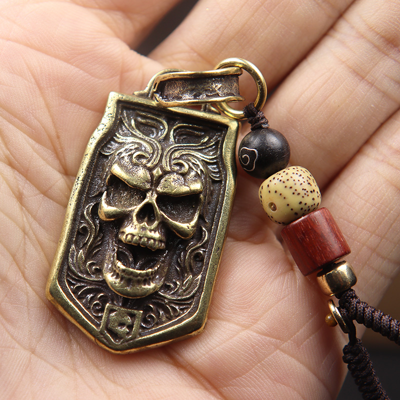 Vintage Skull Head Hanging Tag - Vintage Fashion Tags 评论和价格