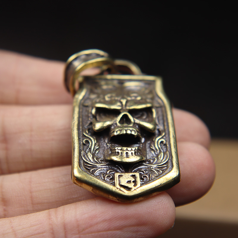 Vintage Skull Head Hanging Tag - Vintage Fashion Tags 评论和价格