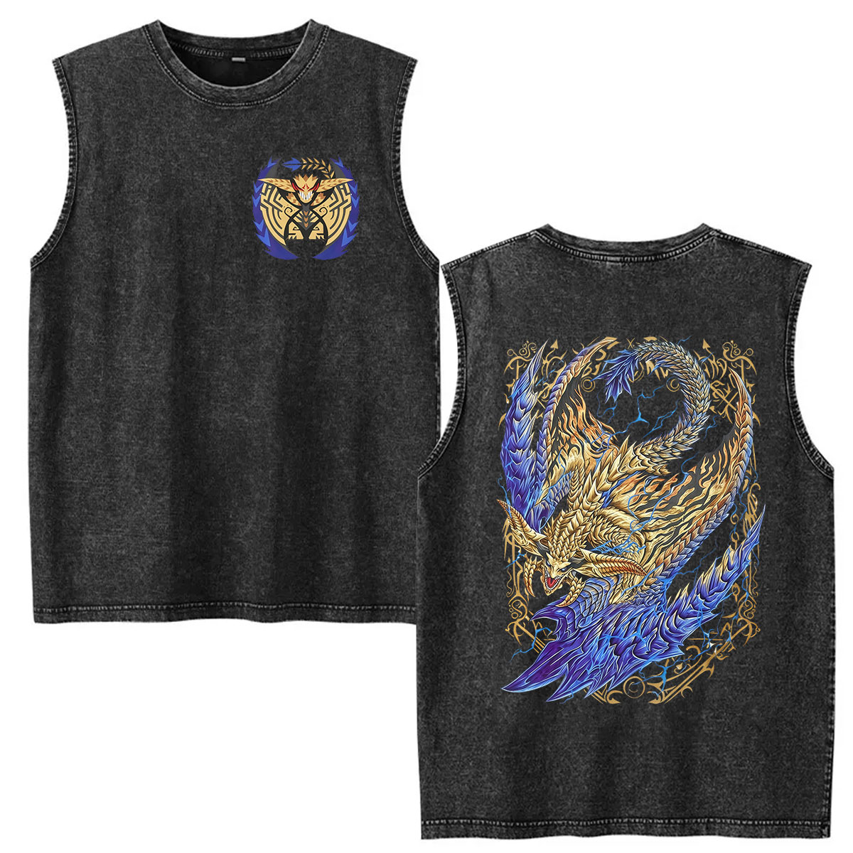Vintage Washed Vest Monster Hu - Vintage Fashion Game 评论和价格