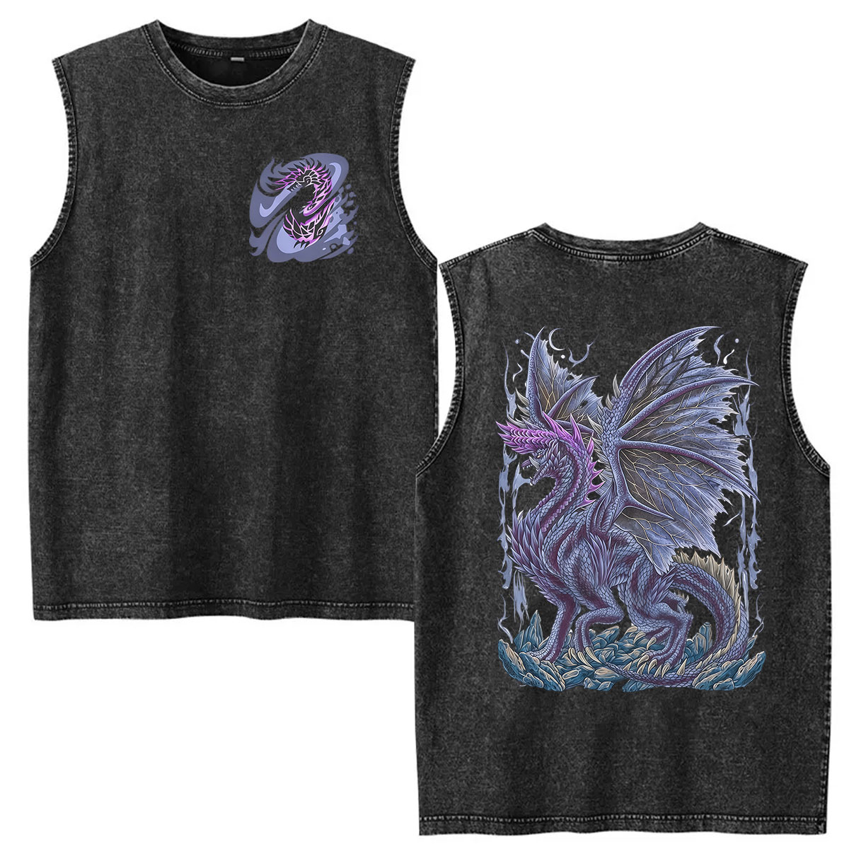 Vintage Washed Vest Monster Hu - Vintage Fashion Game 评论和价格