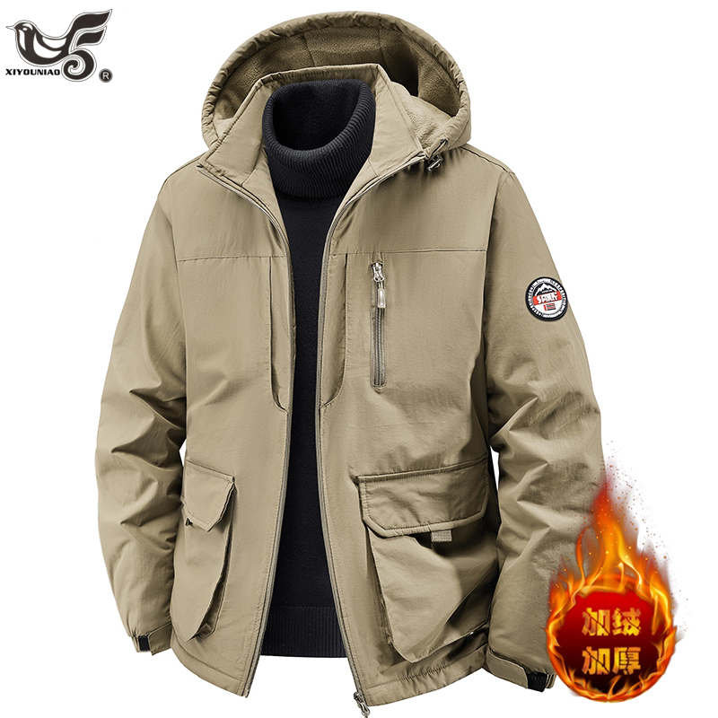 Plus Size 7XL 8XL Men Parkas T - Varsity Jacket Wool 评论和价格