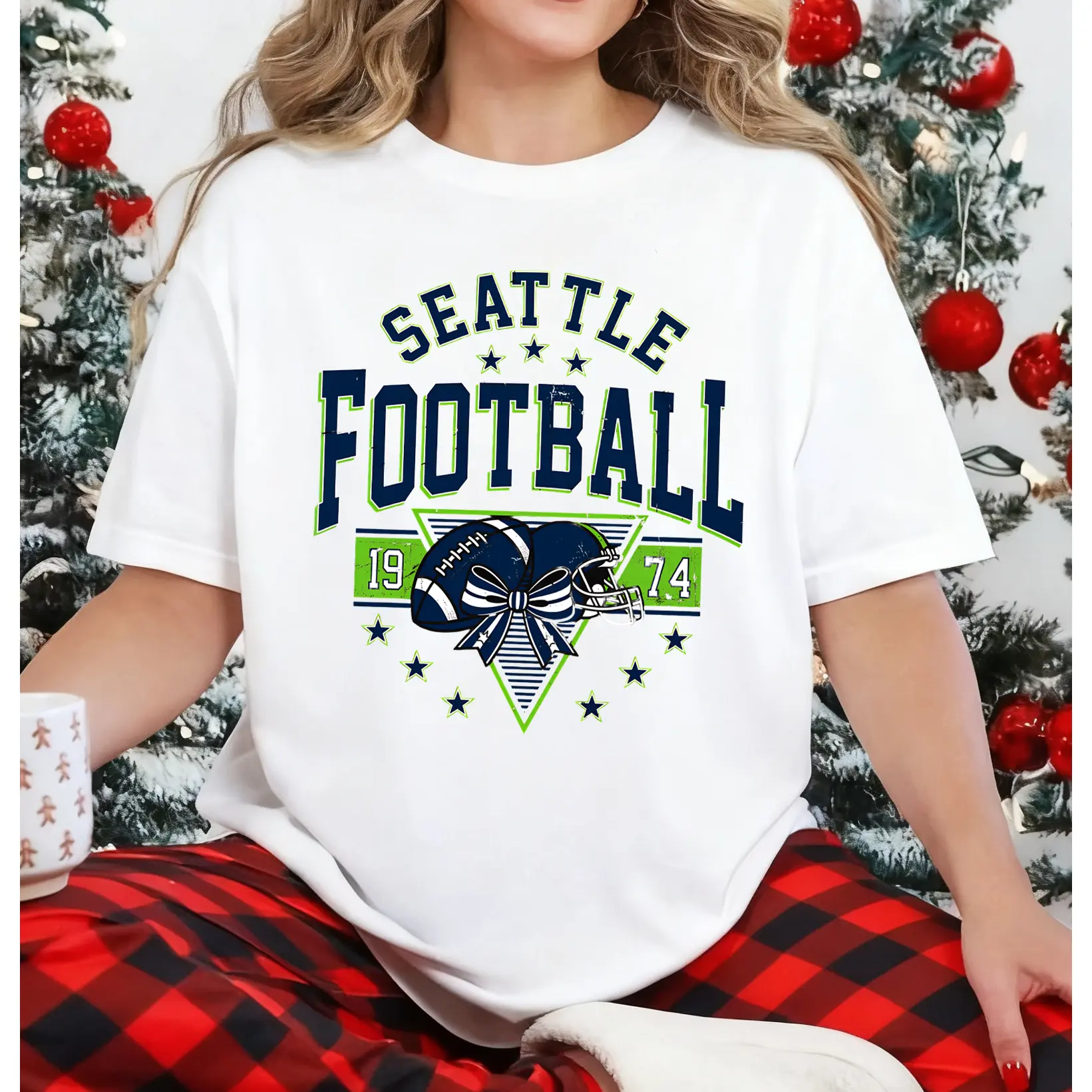 100% Cotton Vintage Seattle Fo - Vintage Fashion Game 评论和价格