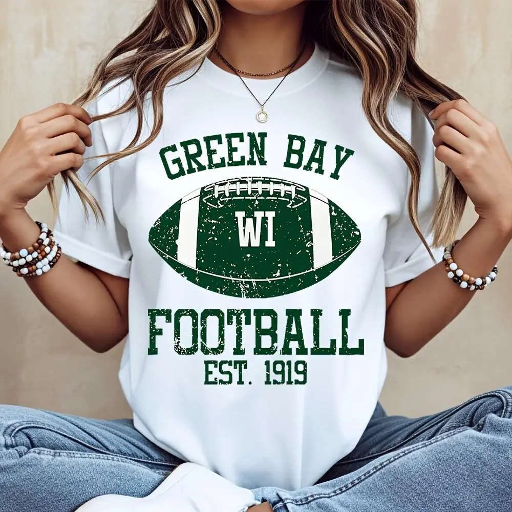 Green Bay Wi Football Est 1919 - Vintage Fashion Game 评论和价格