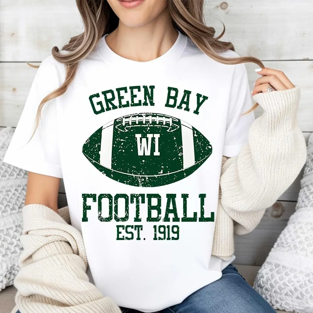 Green Bay Wi Football Est 1919 - Vintage Fashion Game 评论和价格