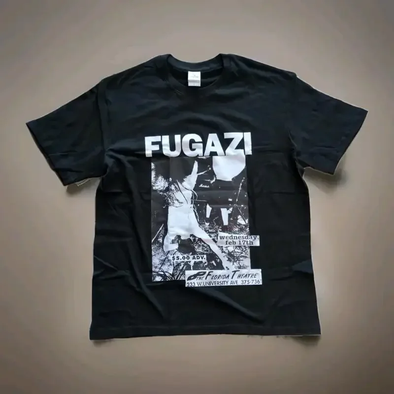 Fugazi Vintage Reprint 90’s Pu - Band Tee Faded 90S 评论和价格