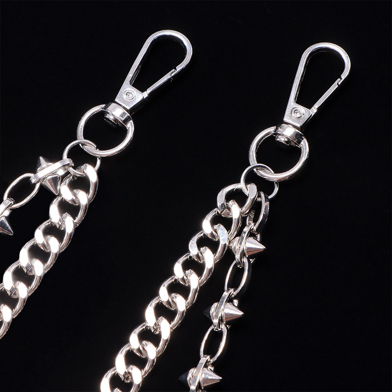 Dual Layer Metal Pants Chain S - Vintage Fashion Ornaments 评论和价格